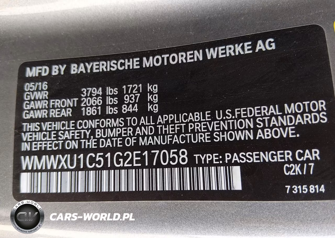 2016 Mini Hardtop Cooper VIN:WMWXU1C51G2E17058 - 9