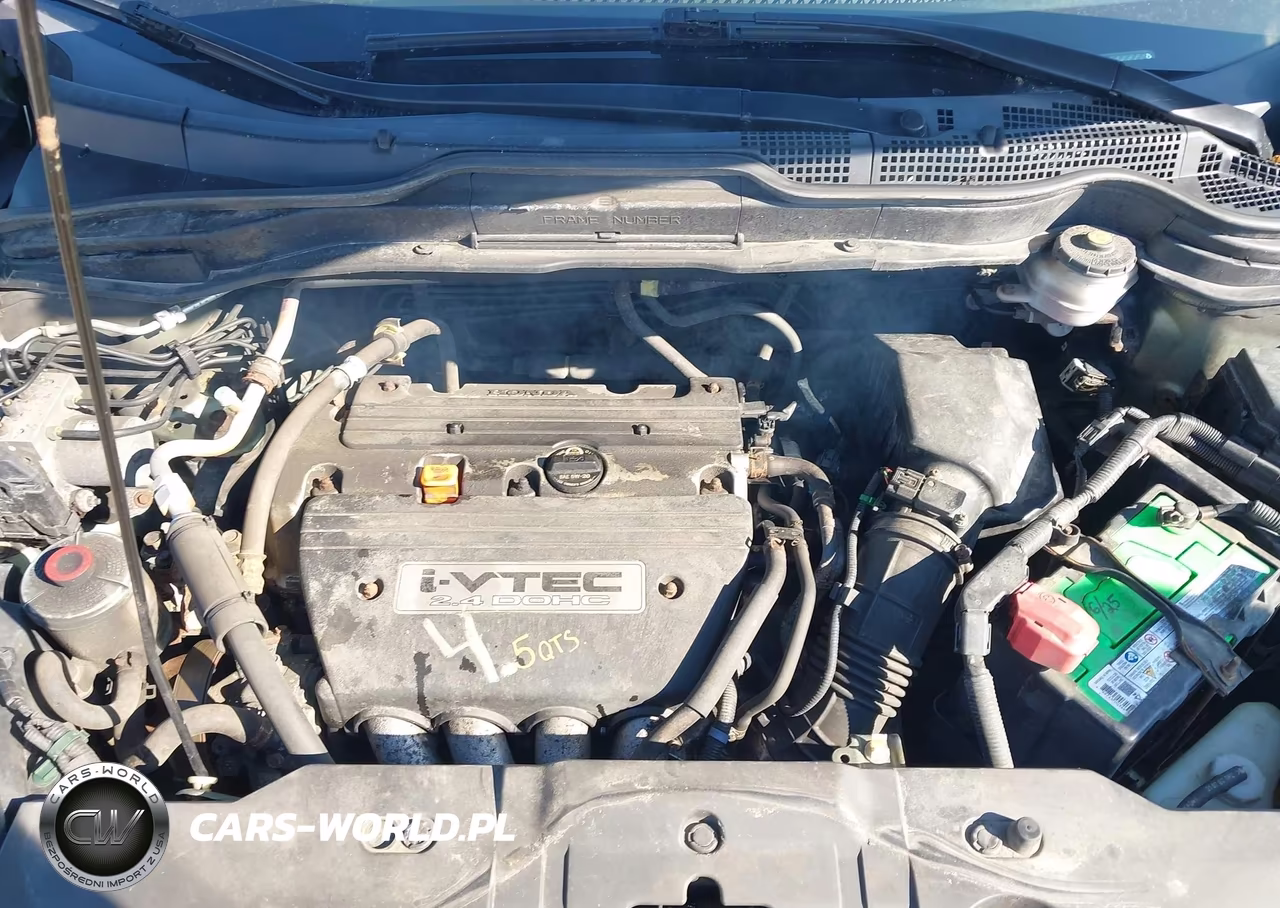 2008 Honda Cr-V Lx VIN:JHLRE48358C011457 - 10