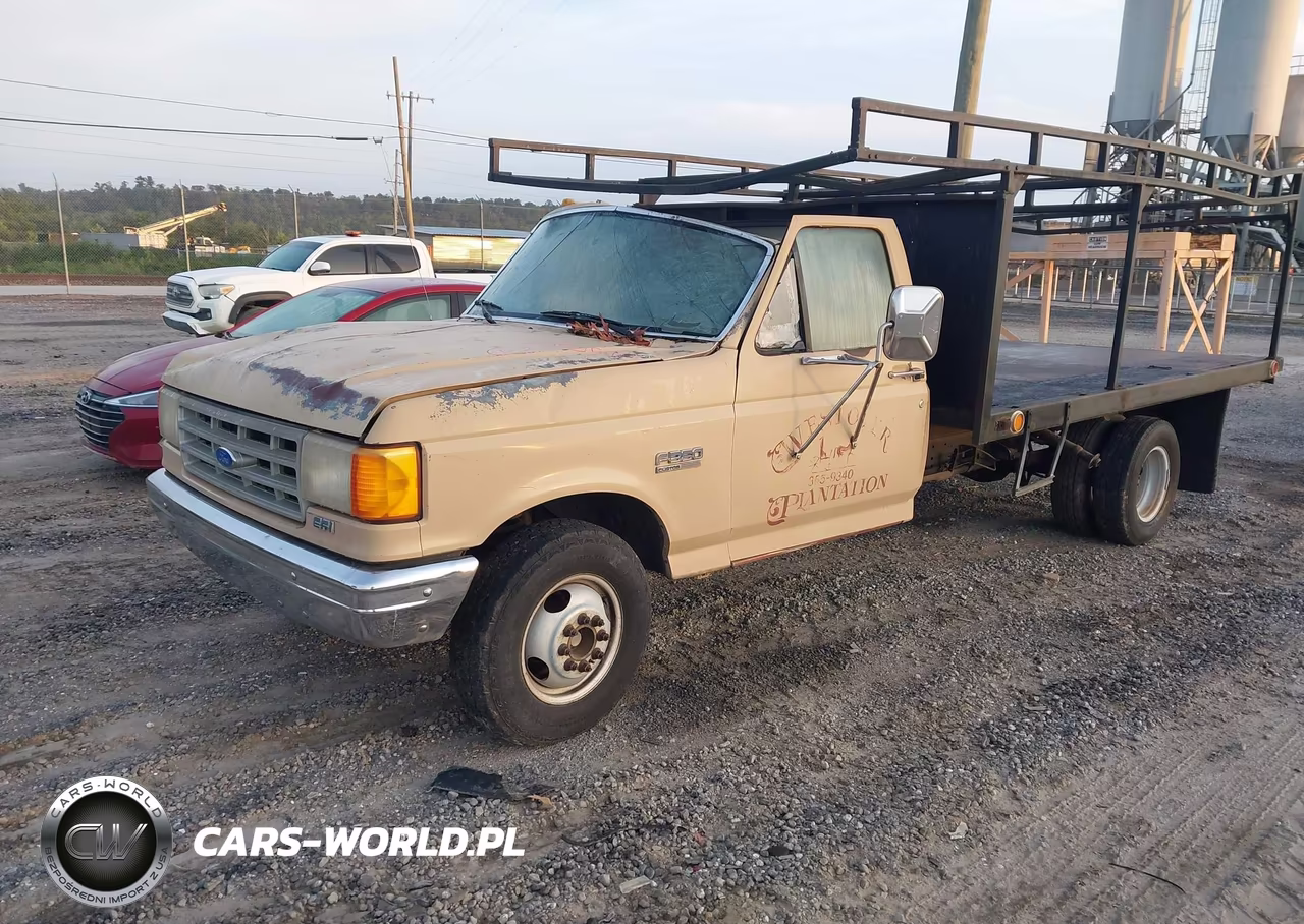 1989 Ford F350 VIN:1FDKF37H3KNB82704 - 2