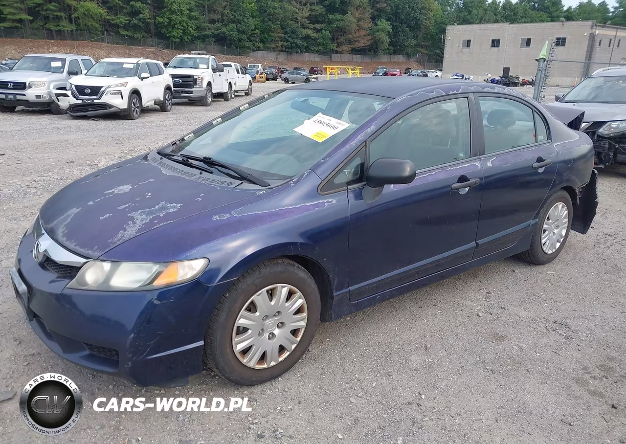 2009 Honda Civic Vp VIN:2HGFA16379H506644 - 2