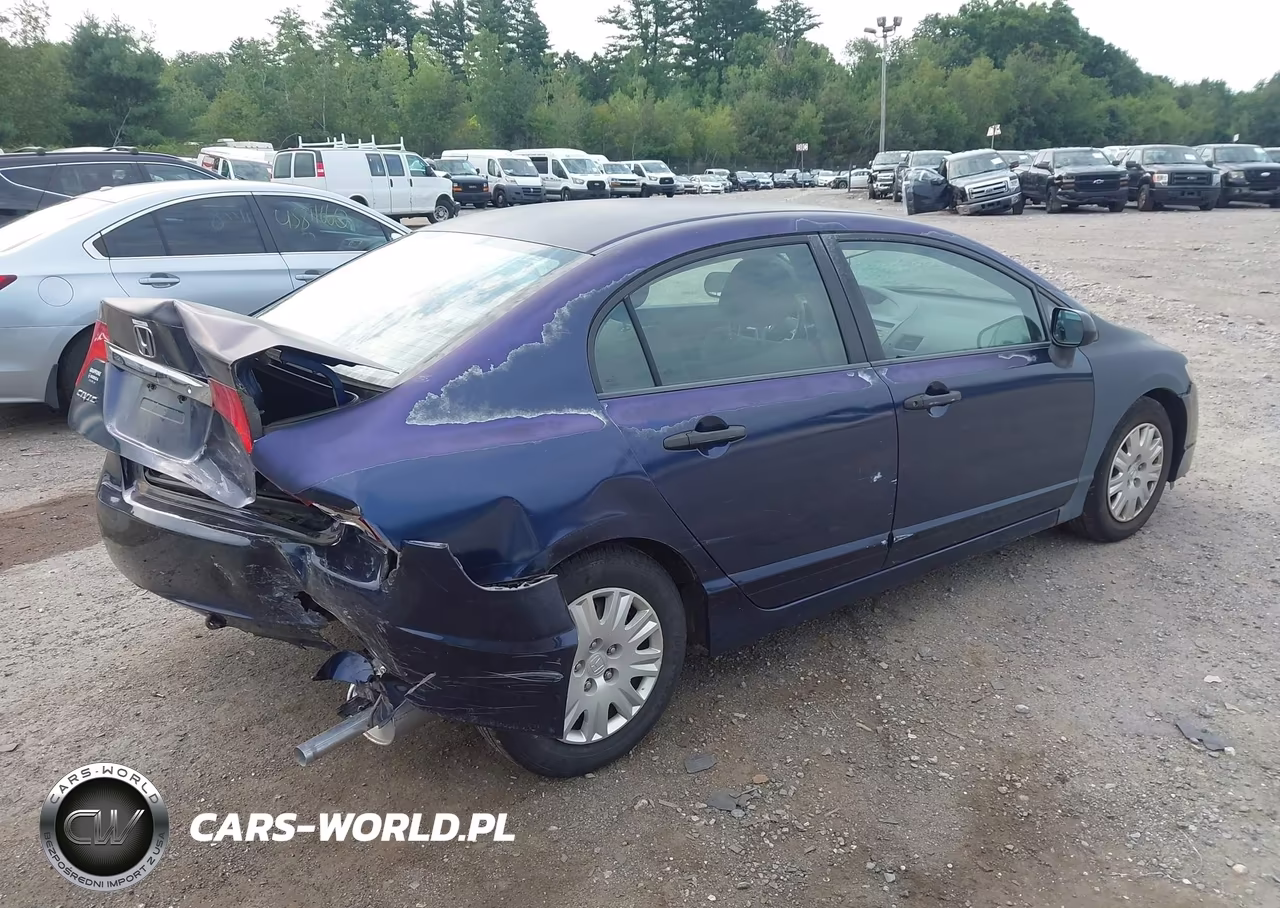 2009 Honda Civic Vp VIN:2HGFA16379H506644 - 4