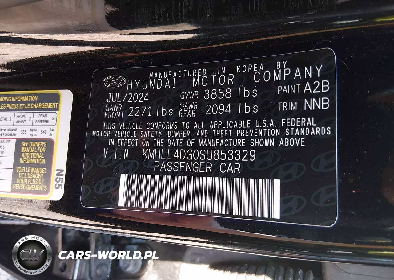 2025 Hyundai Elantra Se VIN:KMHLL4DG0SU853329 - 9