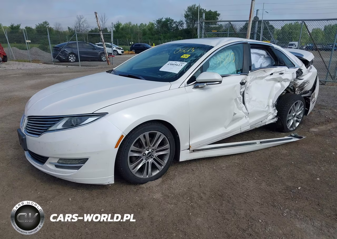 2013 Lincoln Mkz VIN:3LN6L2J98DR804784 - 2