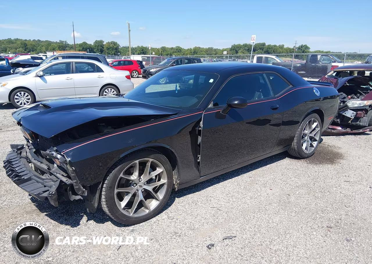 2022 Dodge Challenger Gt VIN:2C3CDZJGXNH214583 - 2