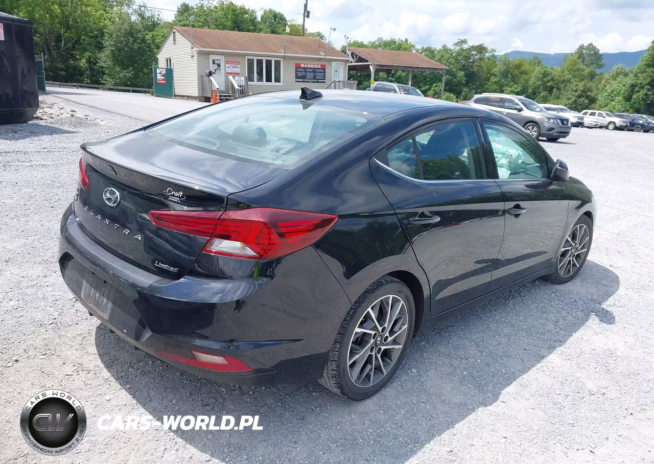 2019 Hyundai Elantra Limited VIN:5NPD84LF4KH455537 - 4