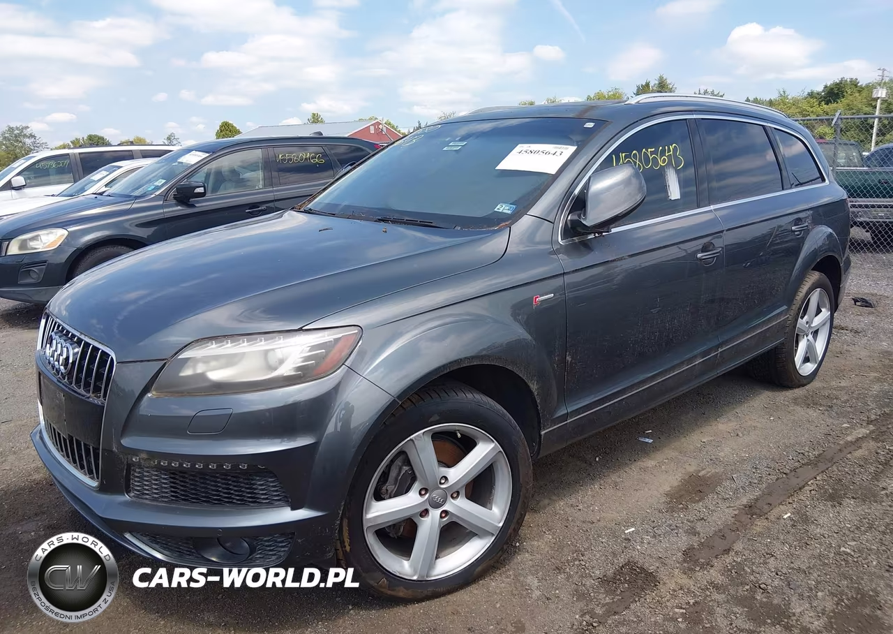 2013 Audi Q7 3.0T S Line Prestige VIN:WA1DGAFE1DD000166 - 2