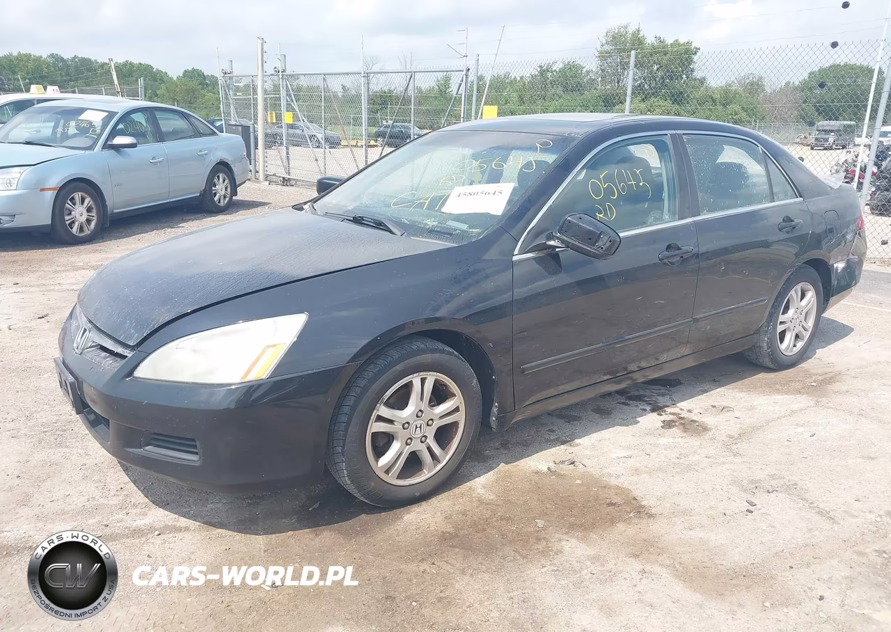 2007 Honda Accord 2.4 Ex VIN:1HGCM568X7A040037 - 2