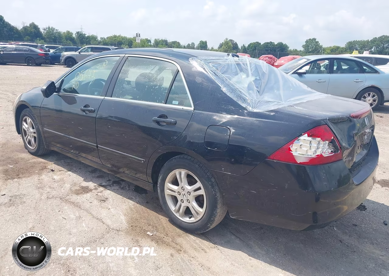 2007 Honda Accord 2.4 Ex VIN:1HGCM568X7A040037 - 3
