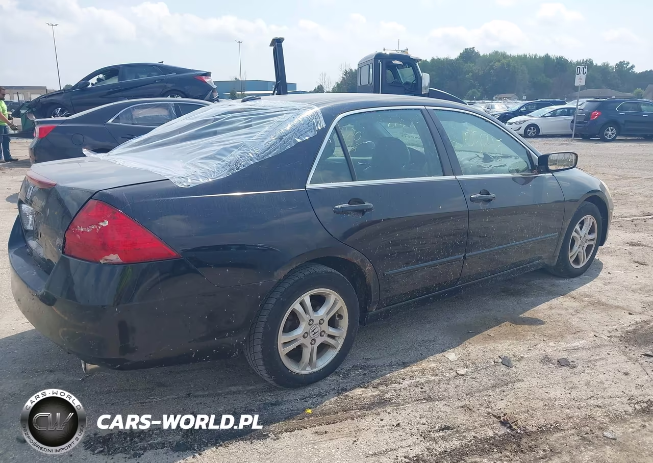 2007 Honda Accord 2.4 Ex VIN:1HGCM568X7A040037 - 4