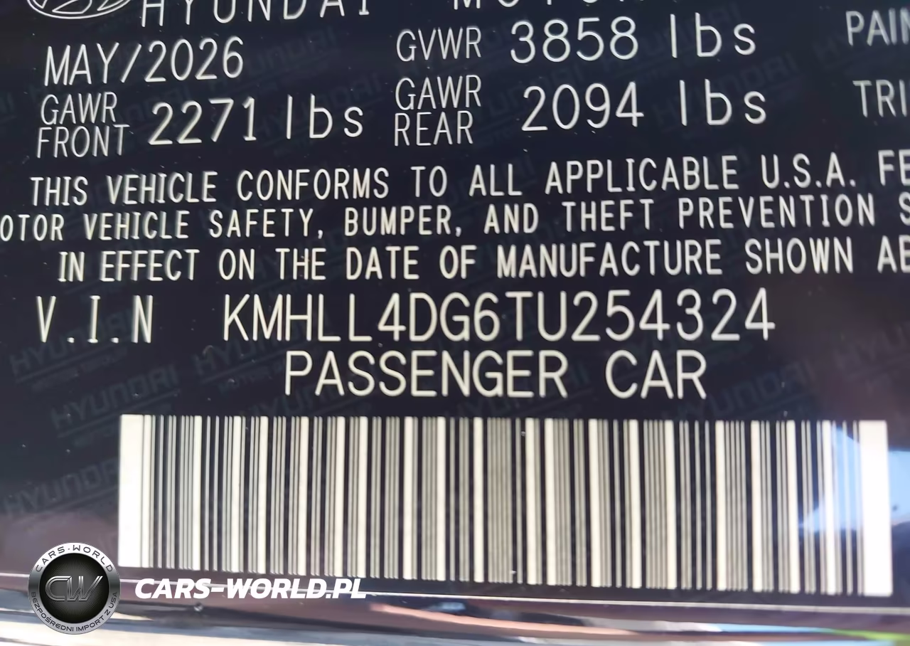 2026 Hyundai Elantra Se VIN:KMHLL4DG6TU254324 - 9