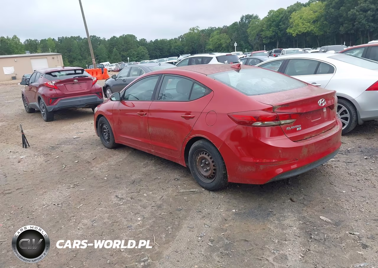 2017 Hyundai Elantra Se VIN:5NPD74LF0HH183144 - 3