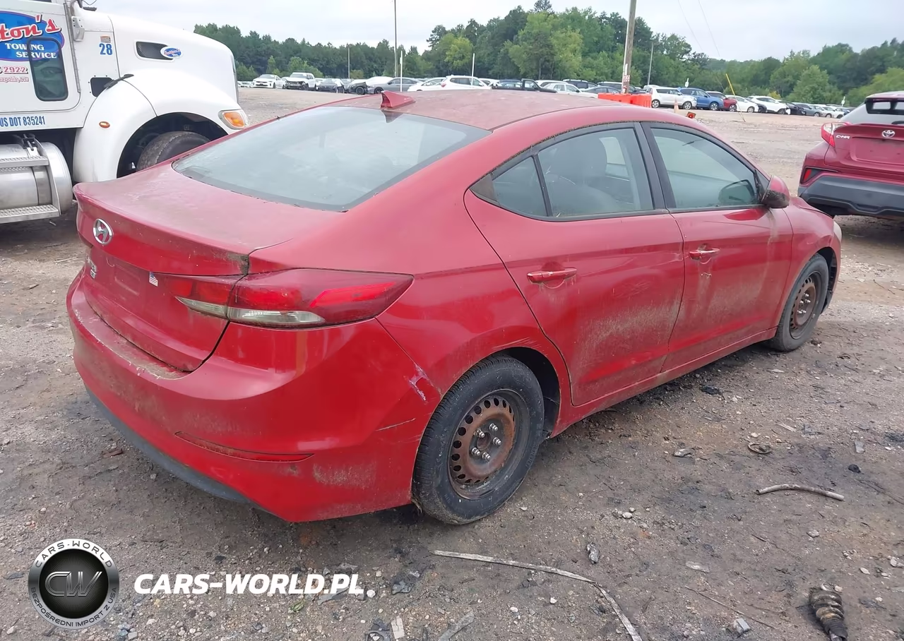 2017 Hyundai Elantra Se VIN:5NPD74LF0HH183144 - 4