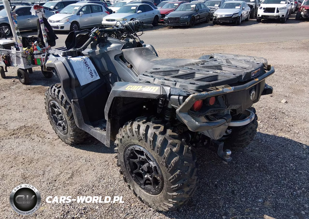 2022 Can-Am Outlander Xt 850-Xt-P 850 VIN:3JBLKAU4XNJ002258 - 3