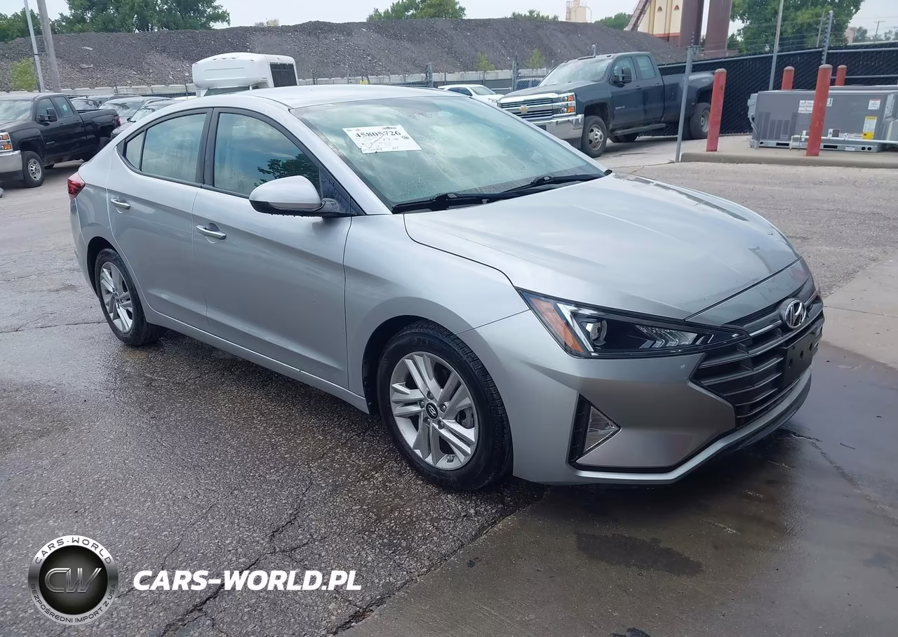 2020 Hyundai Elantra Sel VIN:5NPD84LF2LH601063 - 1