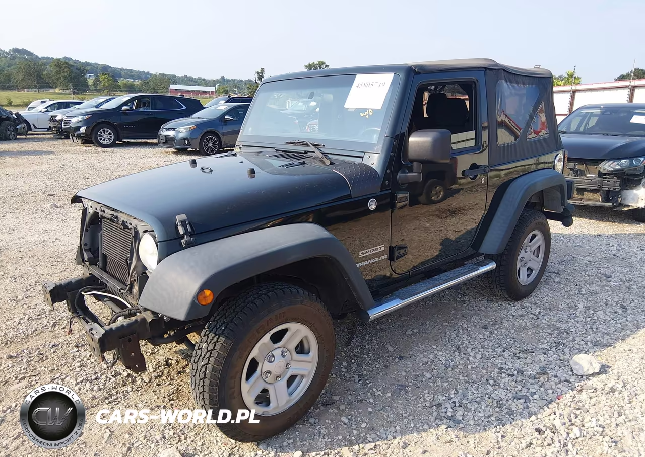 2012 Jeep Wrangler Sport VIN:1C4AJWAG9CL232938 - 2