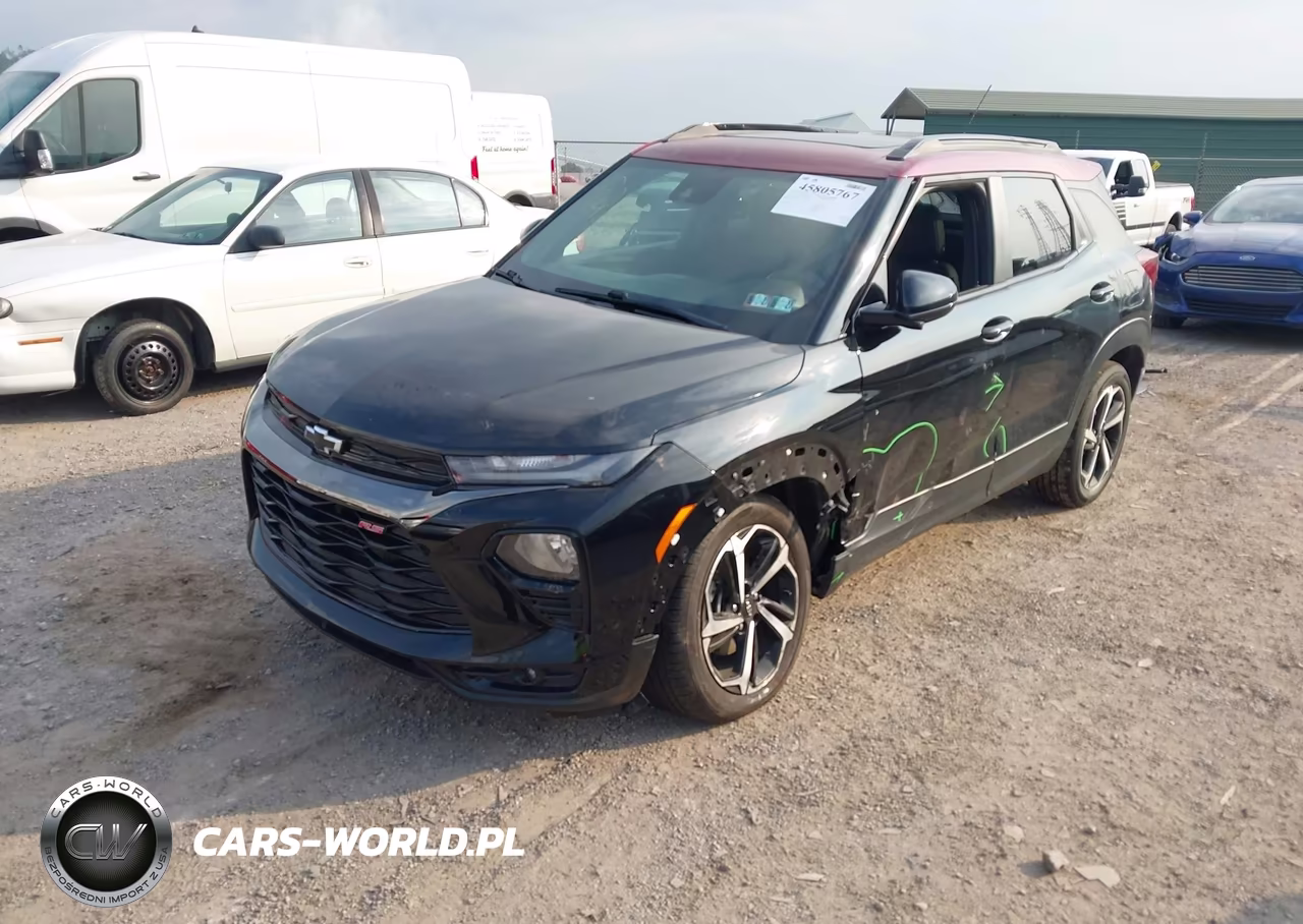 2021 Chevrolet Trailblazer Awd Rs VIN:KL79MUSL3MB158219 - 2