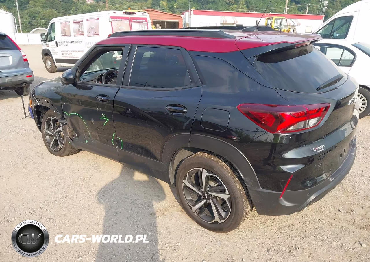 2021 Chevrolet Trailblazer Awd Rs VIN:KL79MUSL3MB158219 - 3