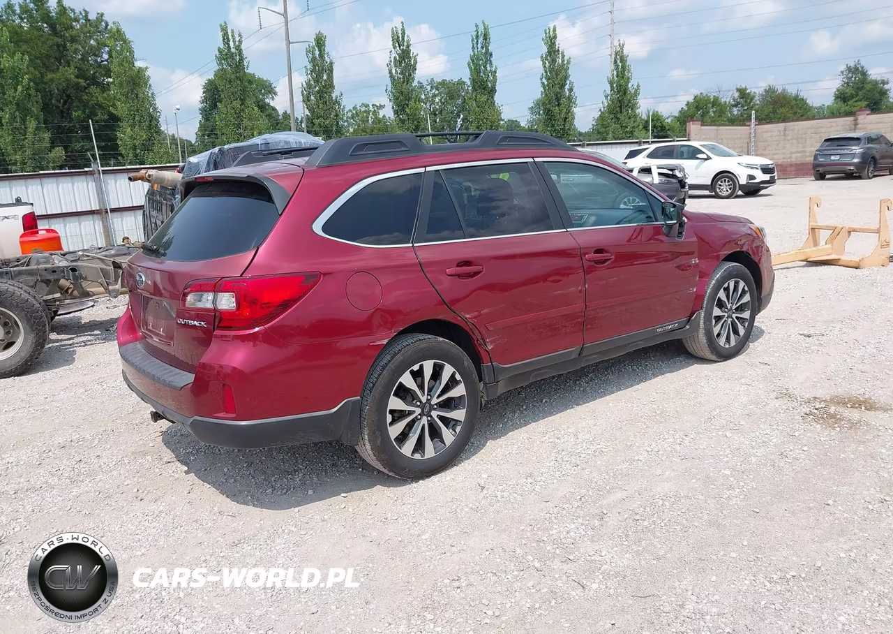 2015 Subaru Outback 2.5I Limited VIN:4S4BSBNC0F3285965 - 4