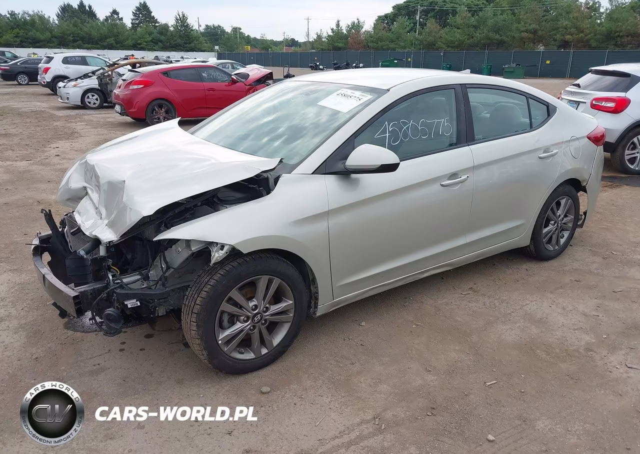 2018 Hyundai Elantra Sel VIN:5NPD84LF5JH268189 - 2