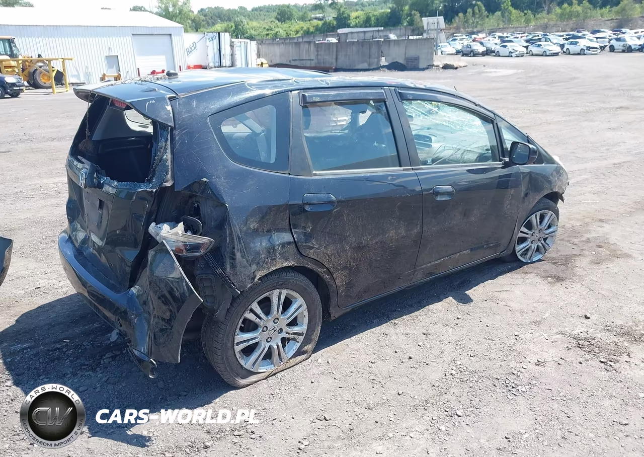 2010 Honda Fit Sport VIN:JHMGE8G42AS015174 - 4