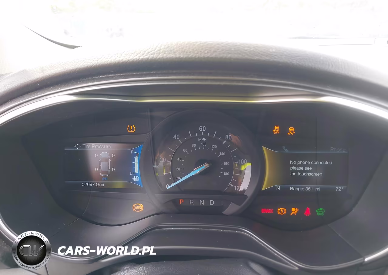 2019 Ford Fusion Hybrid Titanium VIN:3FA6P0RU3KR235609 - 7