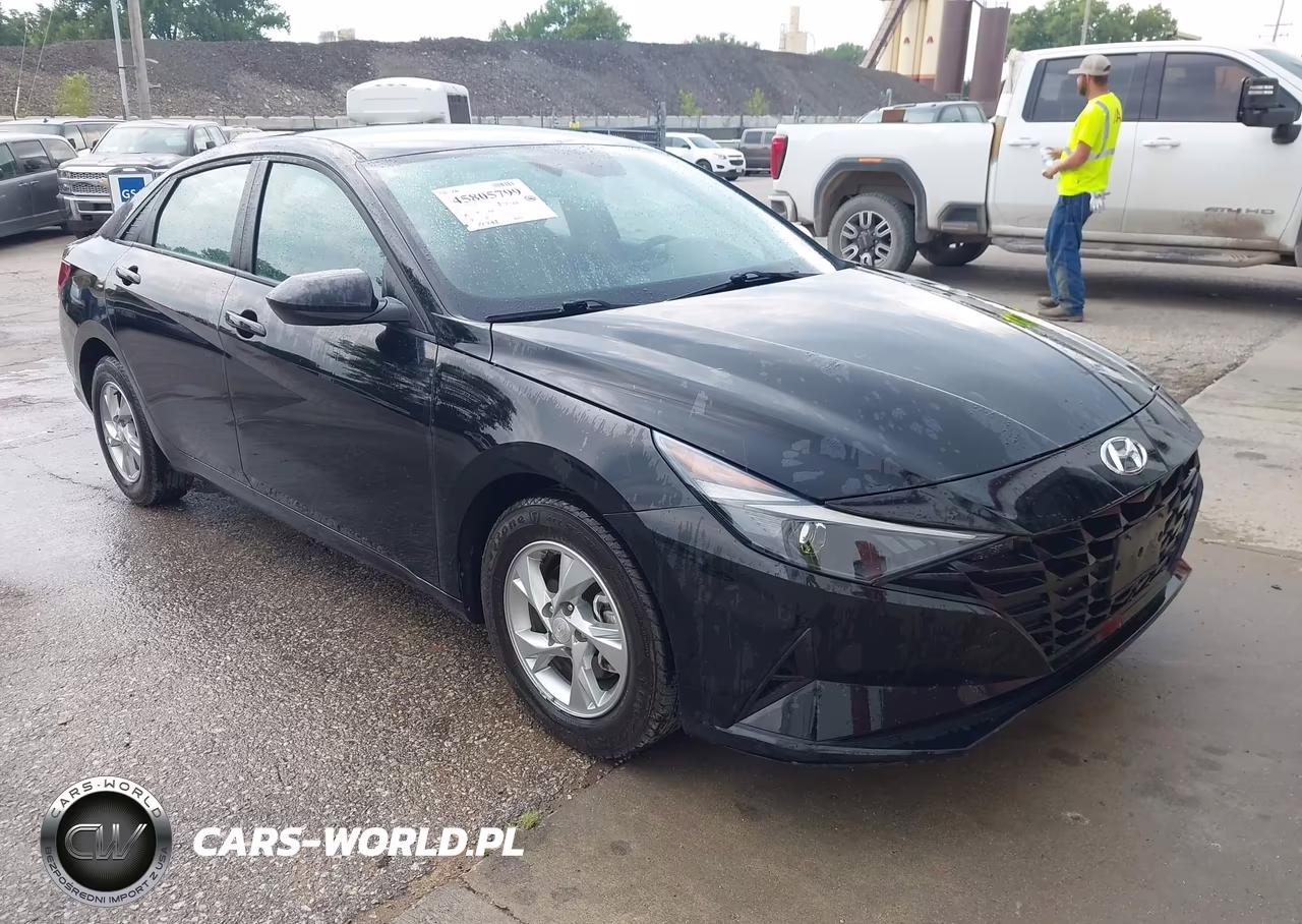 2023 Hyundai Elantra Se VIN:KMHLL4AG9PU546107 - 1