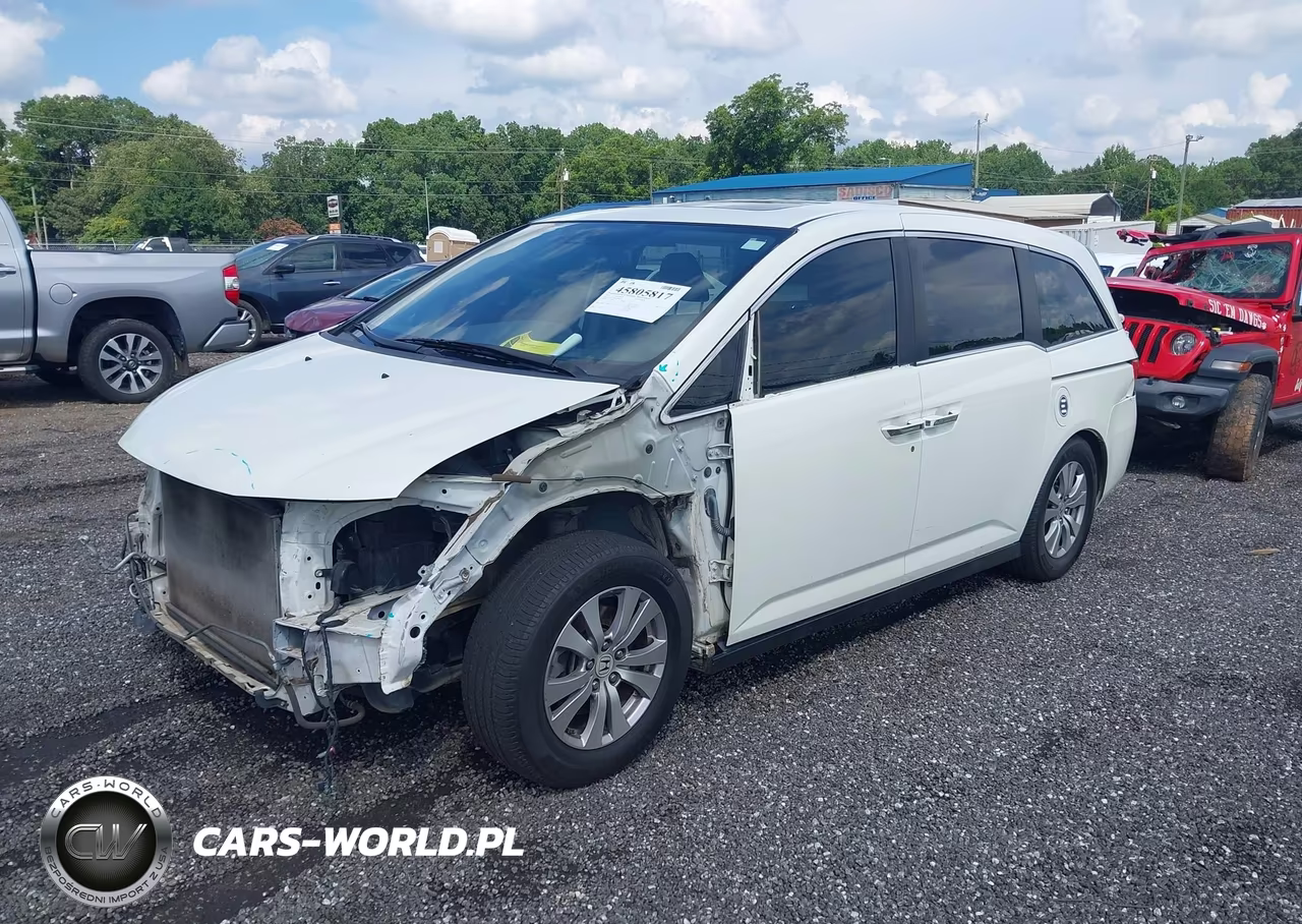 2016 Honda Odyssey Ex-L VIN:5FNRL5H61GB084104 - 2