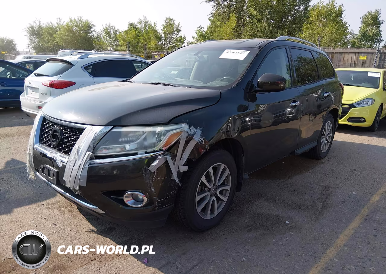 2015 Nissan Pathfinder Sv VIN:5N1AR2MMXFC607075 - 2