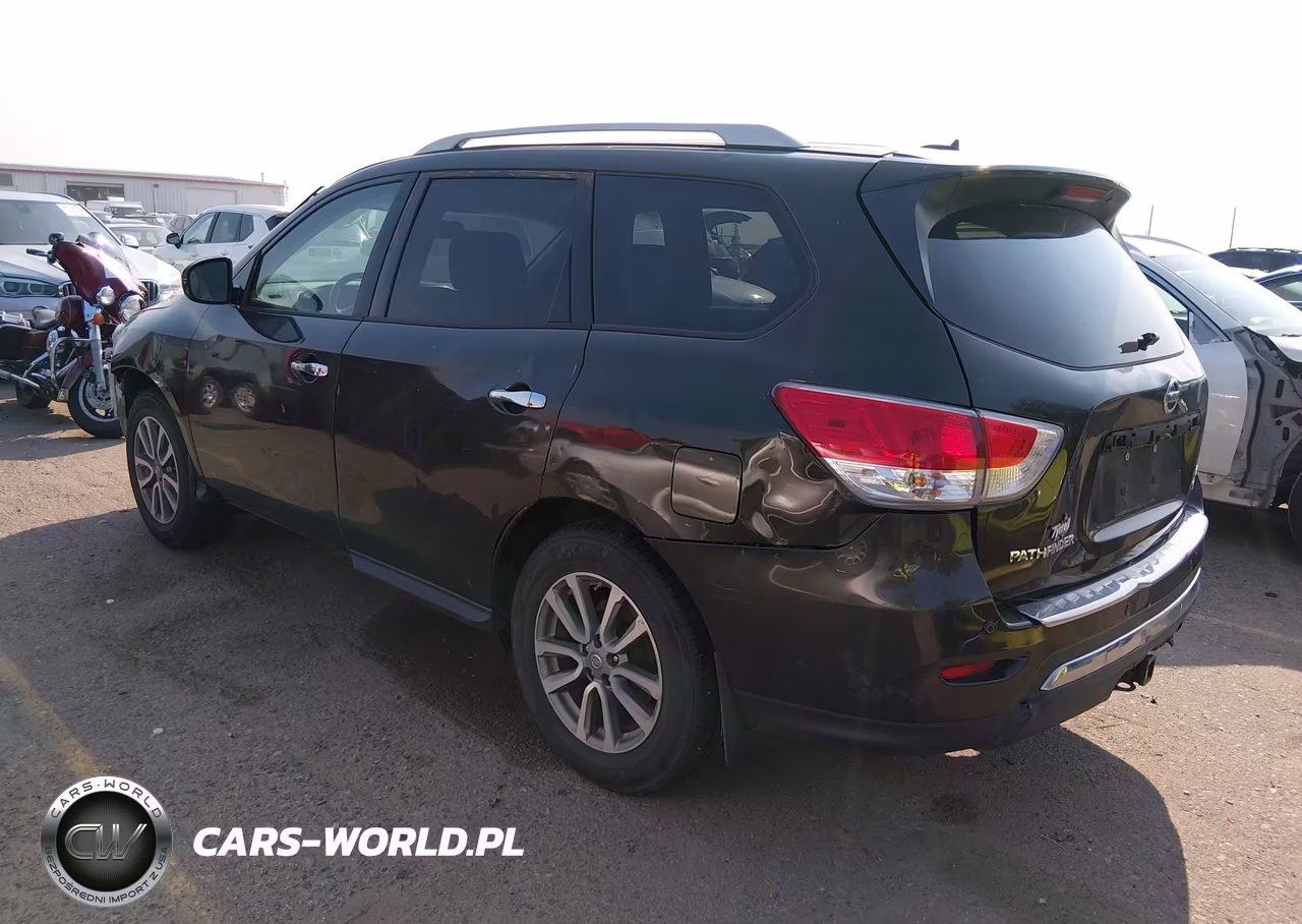 2015 Nissan Pathfinder Sv VIN:5N1AR2MMXFC607075 - 3