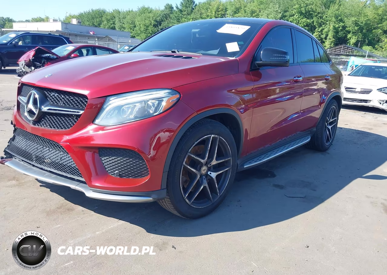 2016 Mercedes-Benz Gle 450 Amg Coupe 4Matic VIN:4JGED6EBXGA037161 - 2