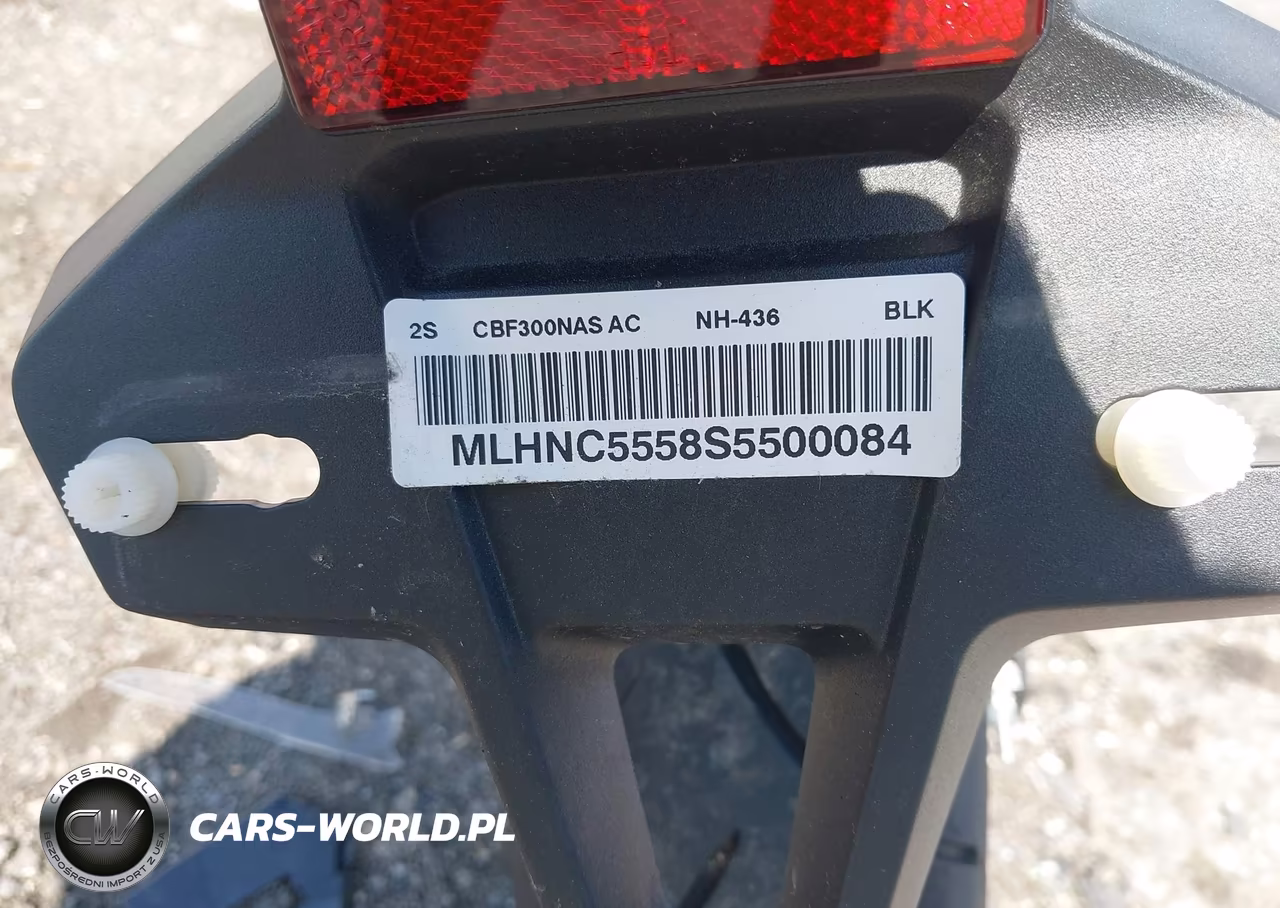 2025 Honda Cbf300 Na VIN:MLHNC5558S5500084 - 10