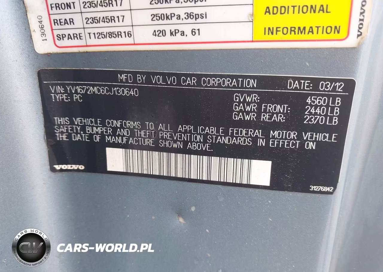 2012 Volvo C70 T5-T5 Platinum-T5 Premier Plus VIN:YV1672MC6CJ130640 - 9