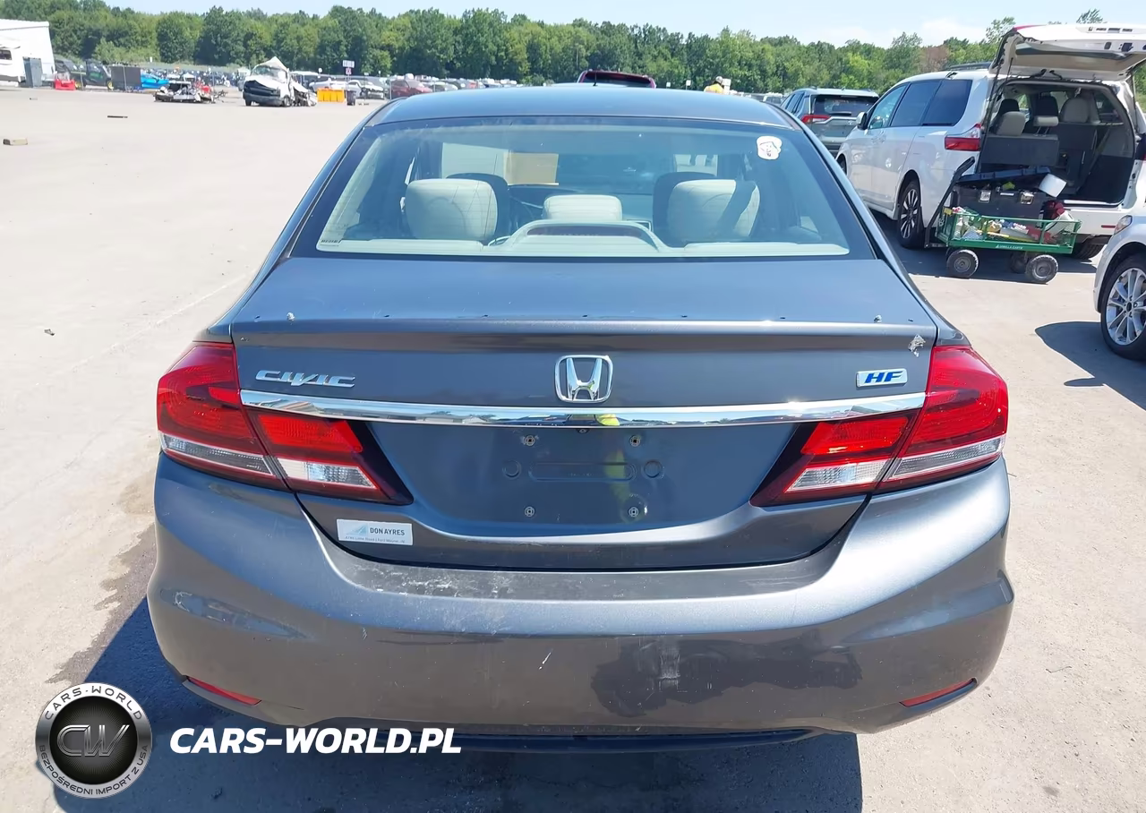 2013 Honda Civic Hf VIN:2HGFB2F68DH529775 - 16