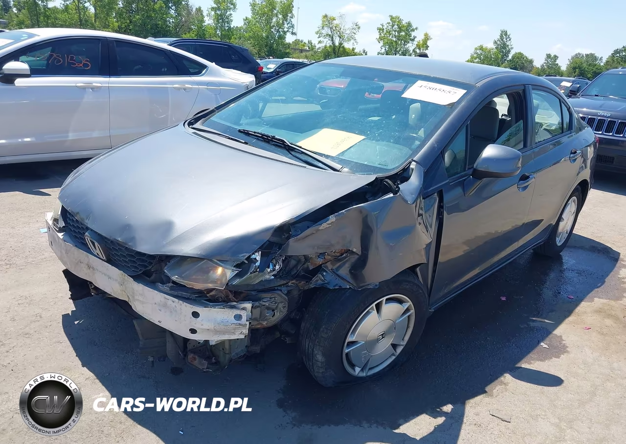 2013 Honda Civic Hf VIN:2HGFB2F68DH529775 - 2