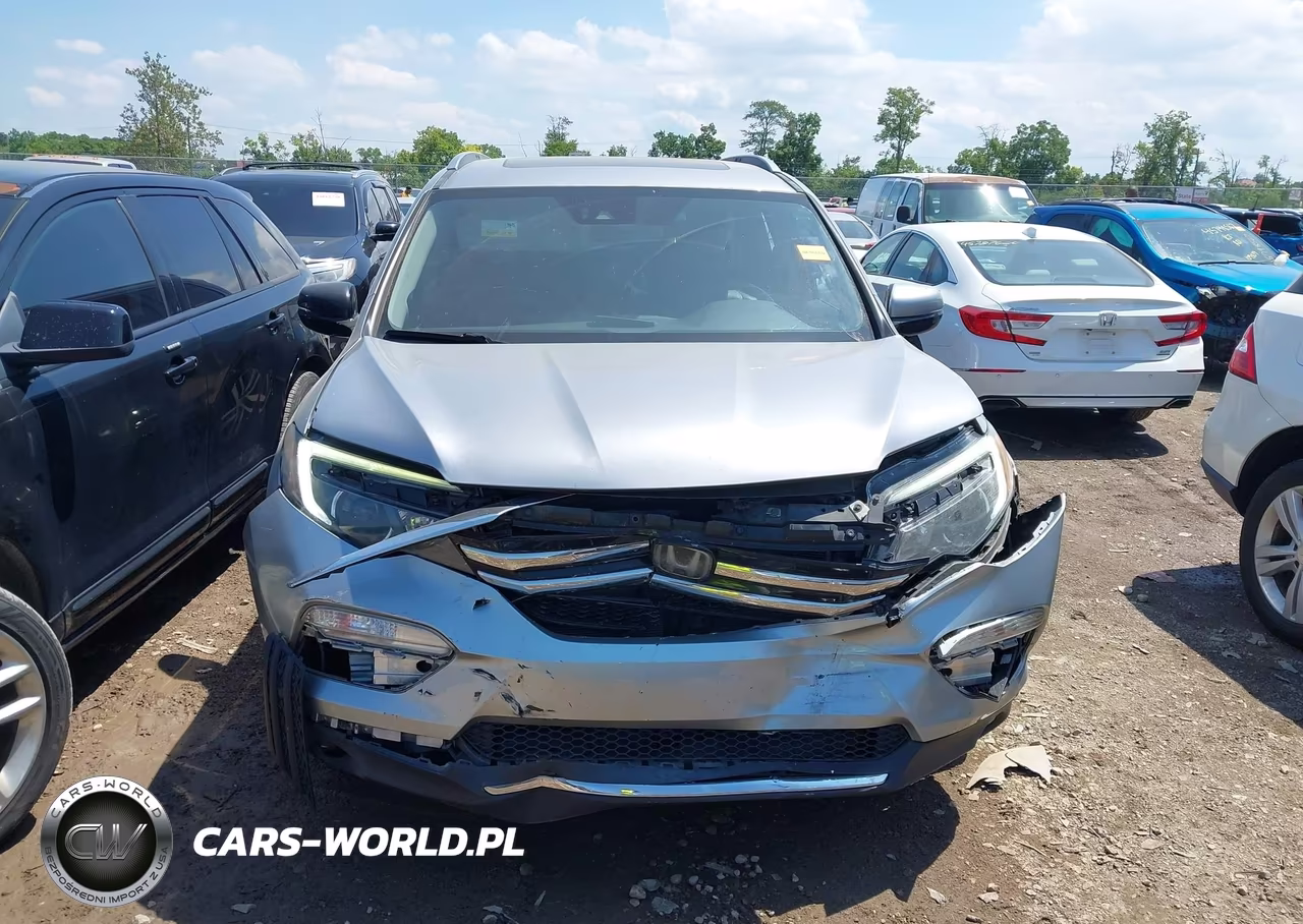 2017 Honda Pilot Elite VIN:5FNYF6H00HB102534 - 12