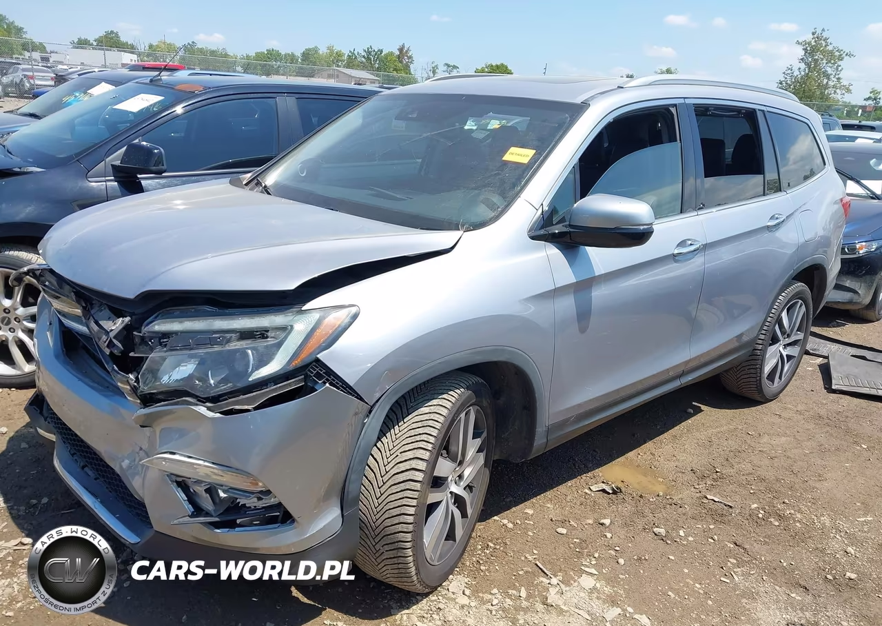 2017 Honda Pilot Elite VIN:5FNYF6H00HB102534 - 2