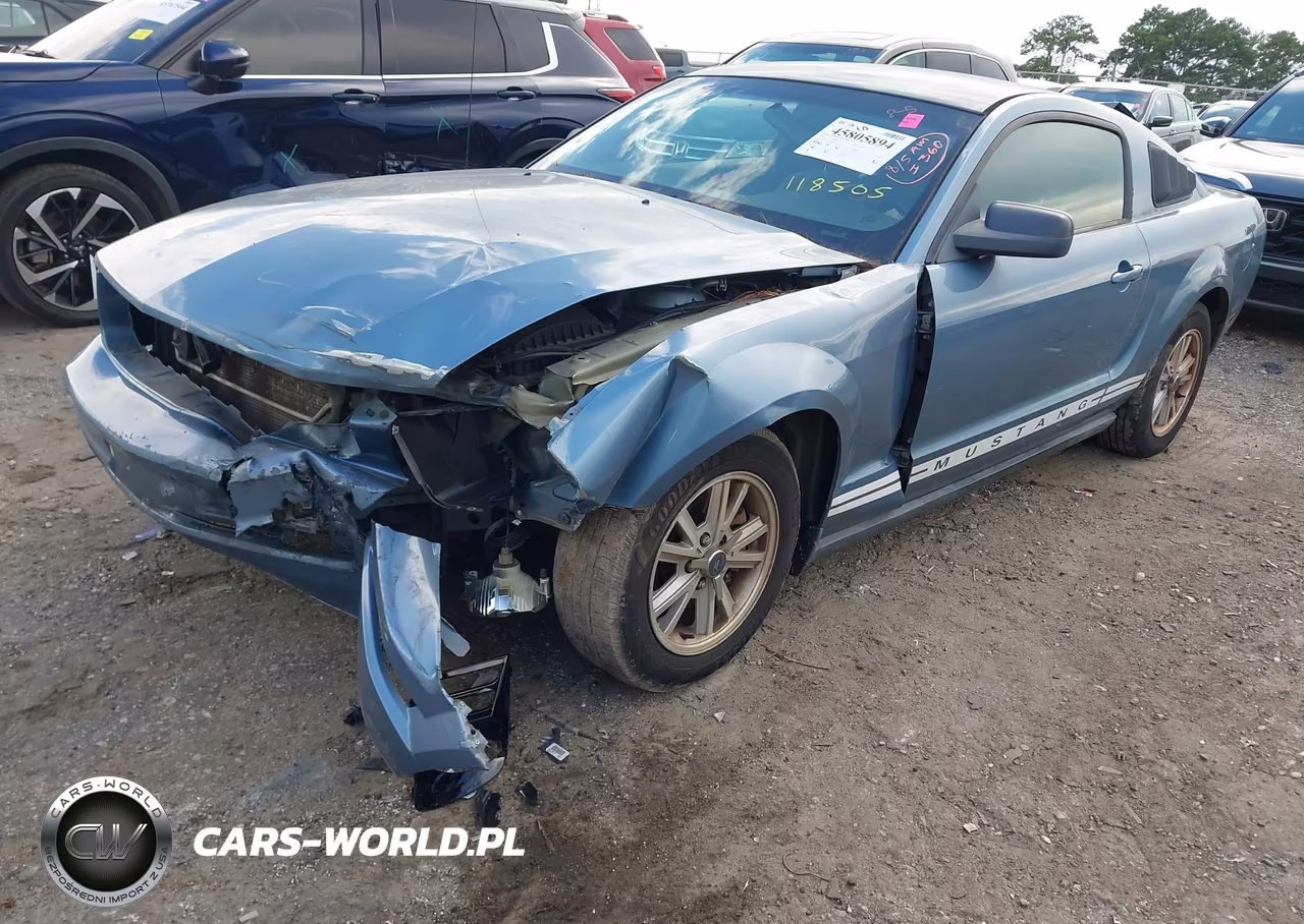 2006 Ford Mustang V6 VIN:1ZVFT80N965118505 - 2