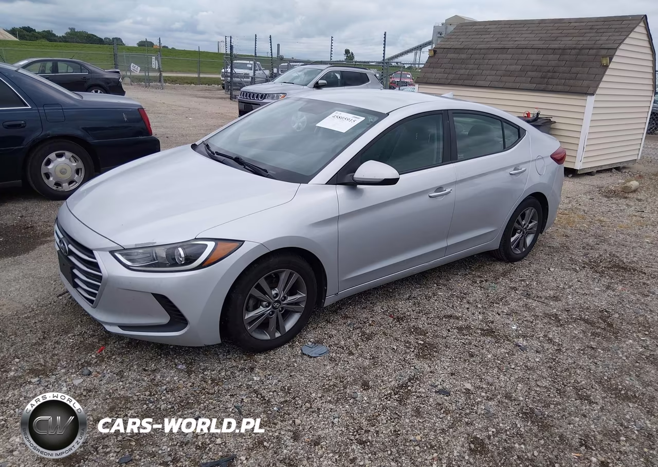 2018 Hyundai Elantra Sel VIN:KMHD84LF0JU574119 - 2