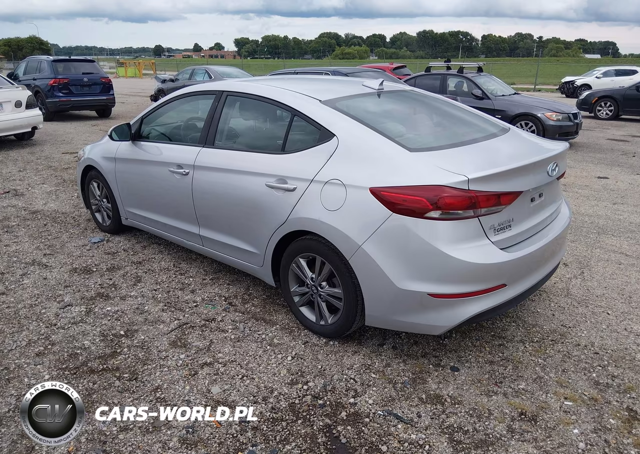 2018 Hyundai Elantra Sel VIN:KMHD84LF0JU574119 - 3