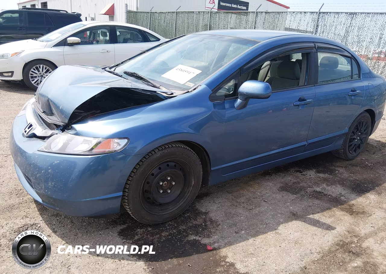 2008 Honda Civic Lx VIN:1HGFA16598L114512 - 2