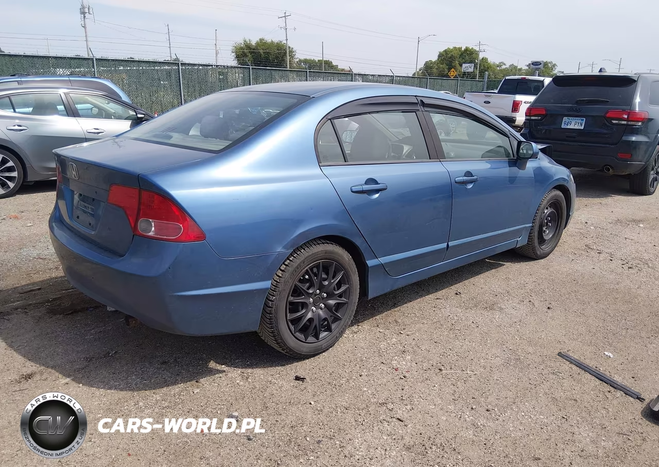2008 Honda Civic Lx VIN:1HGFA16598L114512 - 4