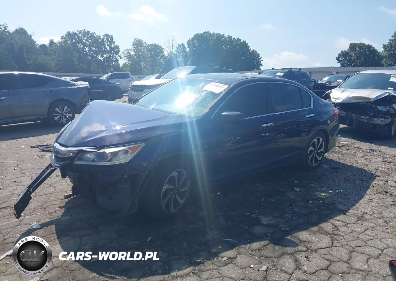 2017 Honda Accord Ex-L VIN:1HGCR2F98HA000386 - 2