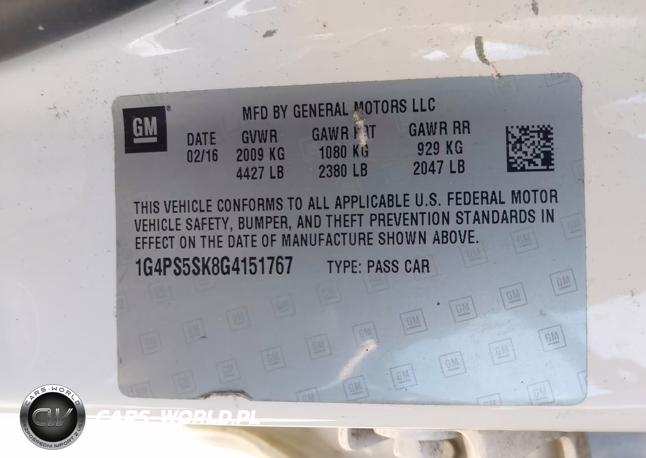 2016 Buick Verano Leather Group VIN:1G4PS5SK8G4151767 - 9