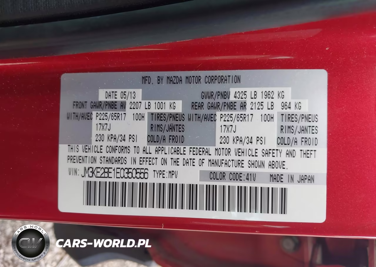 2014 Mazda Cx-5 Sport VIN:JM3KE2BE1E0350556 - 9