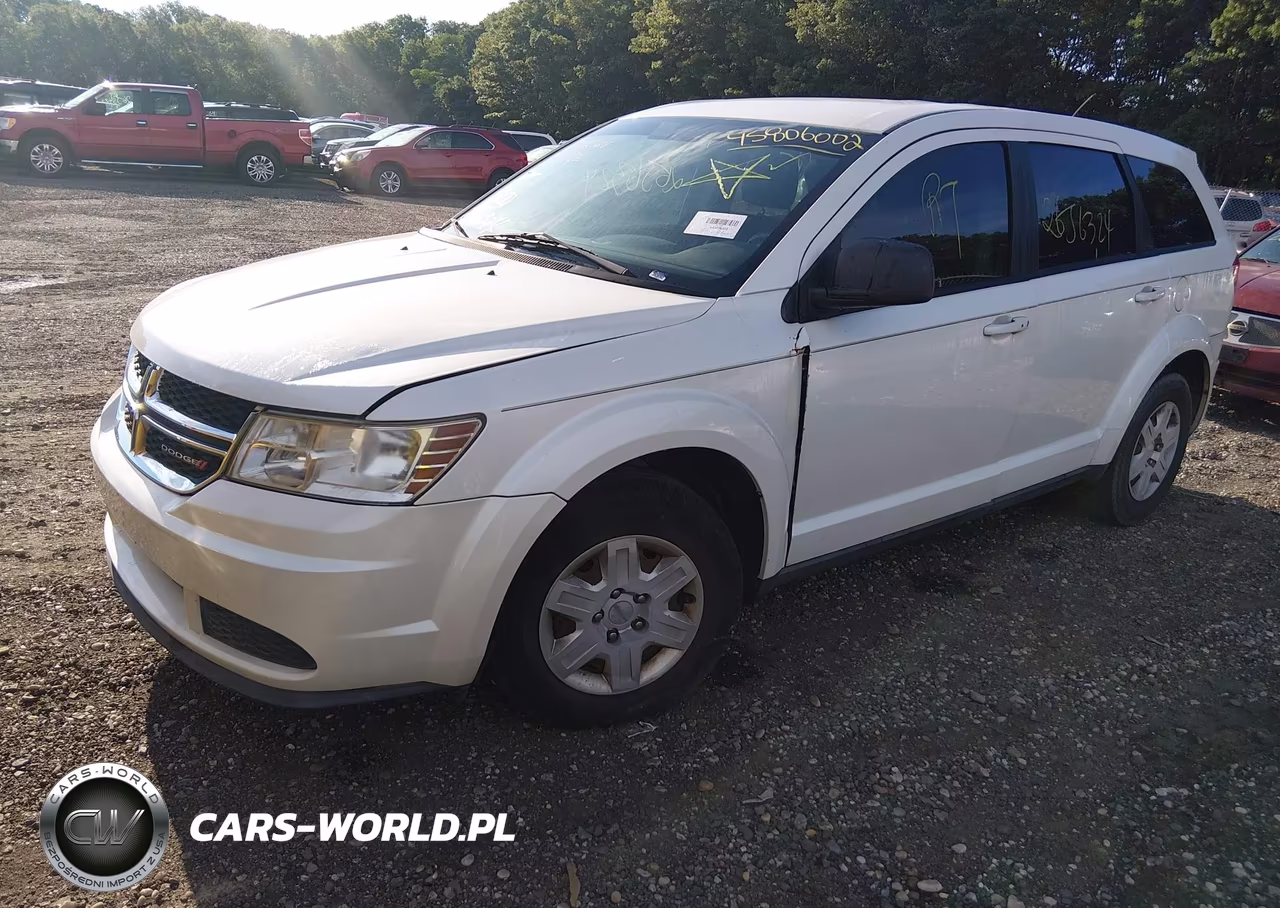 2012 Dodge Journey Se-Avp VIN:3C4PDCAB5CT390489 - 2