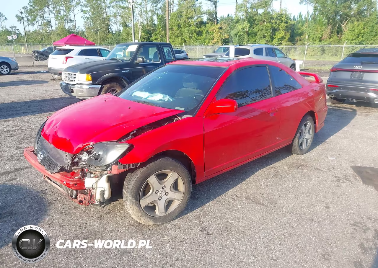 2005 Honda Civic Ex VIN:1HGEM229X5L053202 - 2