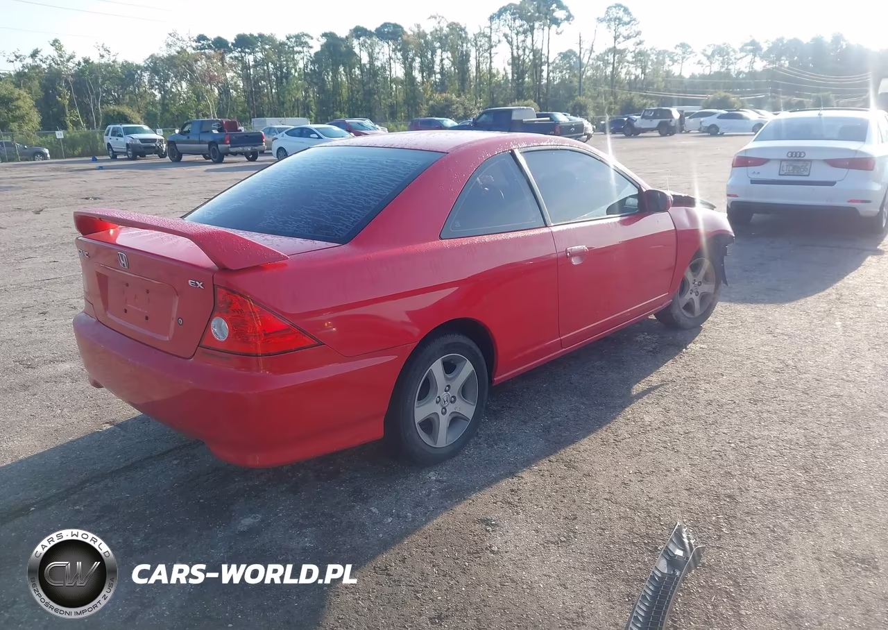 2005 Honda Civic Ex VIN:1HGEM229X5L053202 - 4