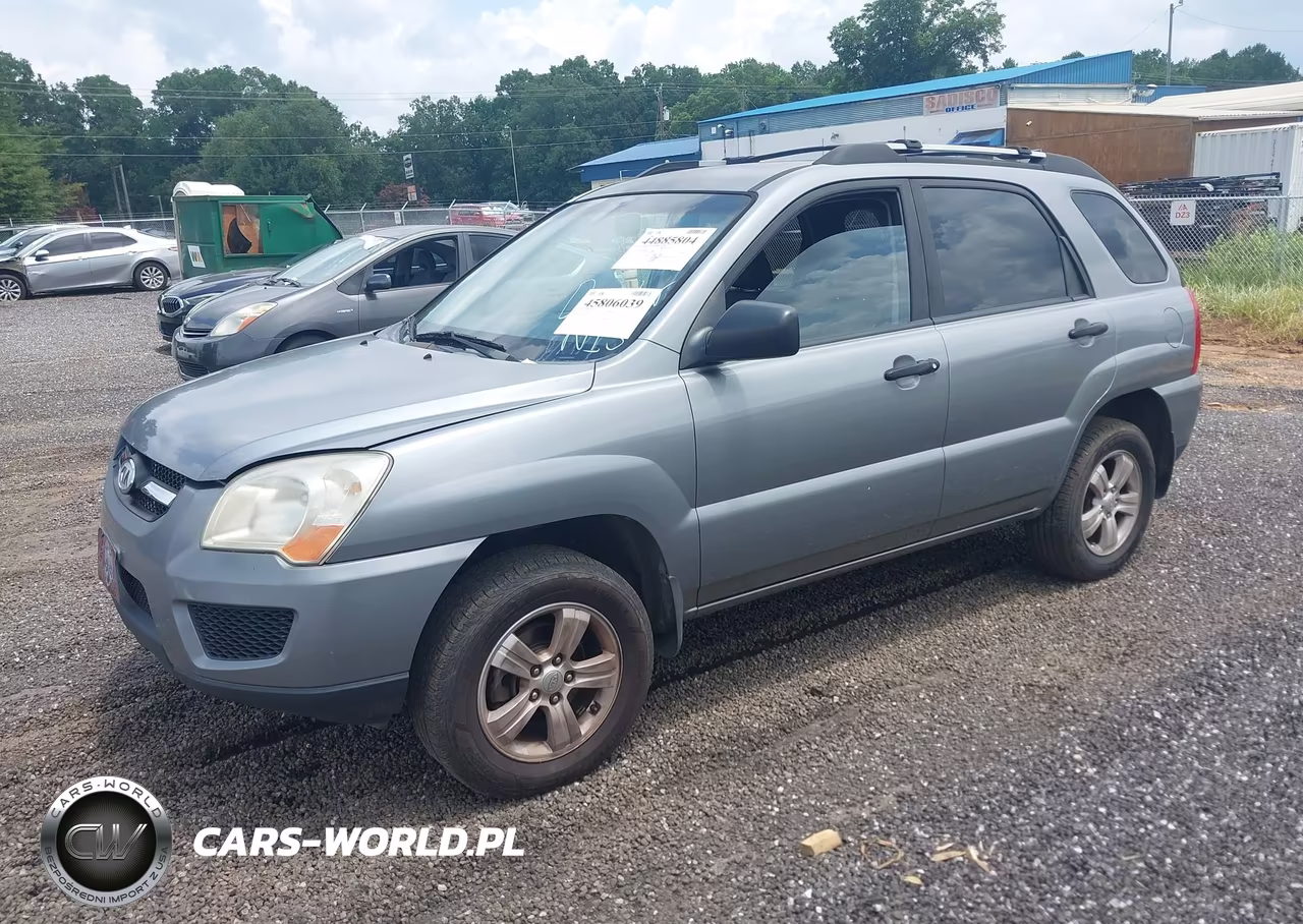2010 Kia Sportage Lx VIN:KNDKG3A40A7700925 - 2