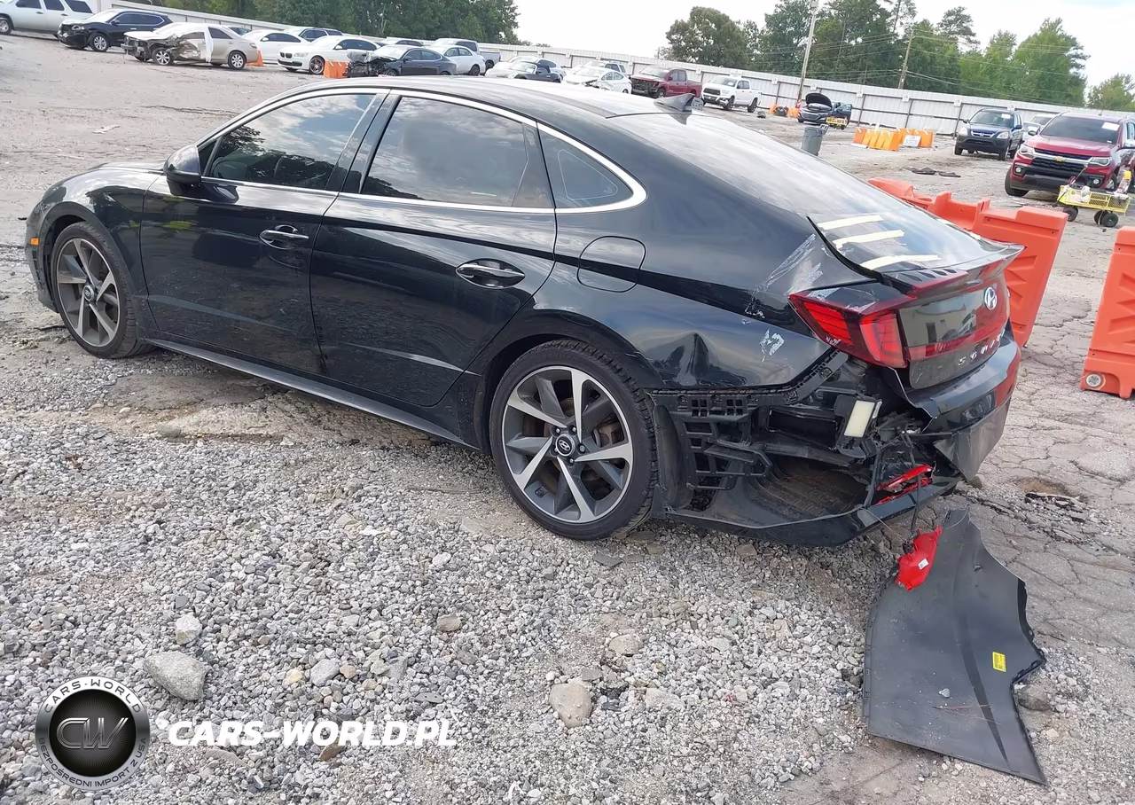 2022 Hyundai Sonata Sel Plus VIN:5NPEJ4J21NH136335 - 3