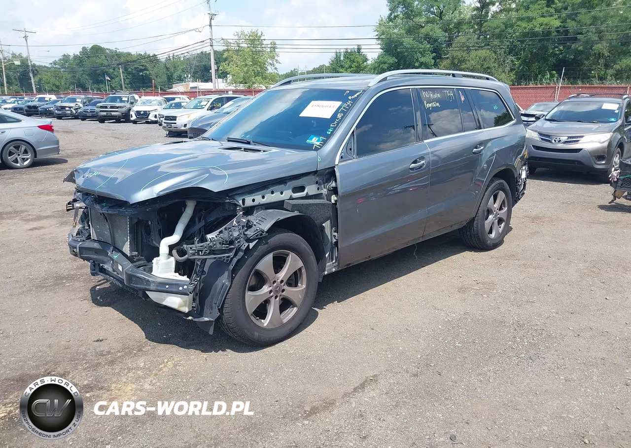 2017 Mercedes-Benz Gls 450 4Matic VIN:4JGDF6EE5HA979197 - 2